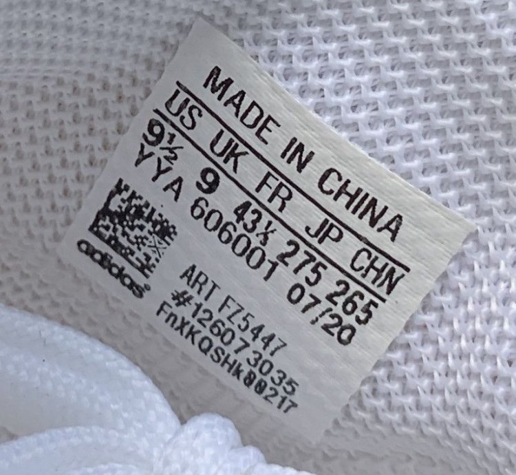 Adidas Prada Luna Rossa White Low Top Sneakers