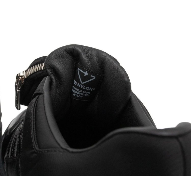 Adidas Prada Re-nylon Forum Low Black Sneakers