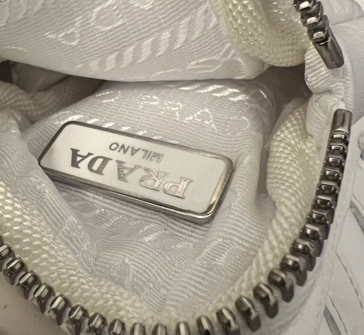Adidas Prada White Nylon Forum Lows