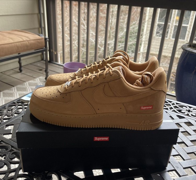 Af1 Supreme Flax