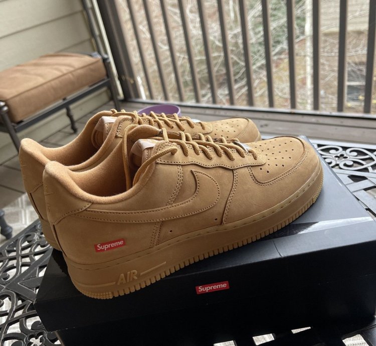 Af1 Supreme Flax