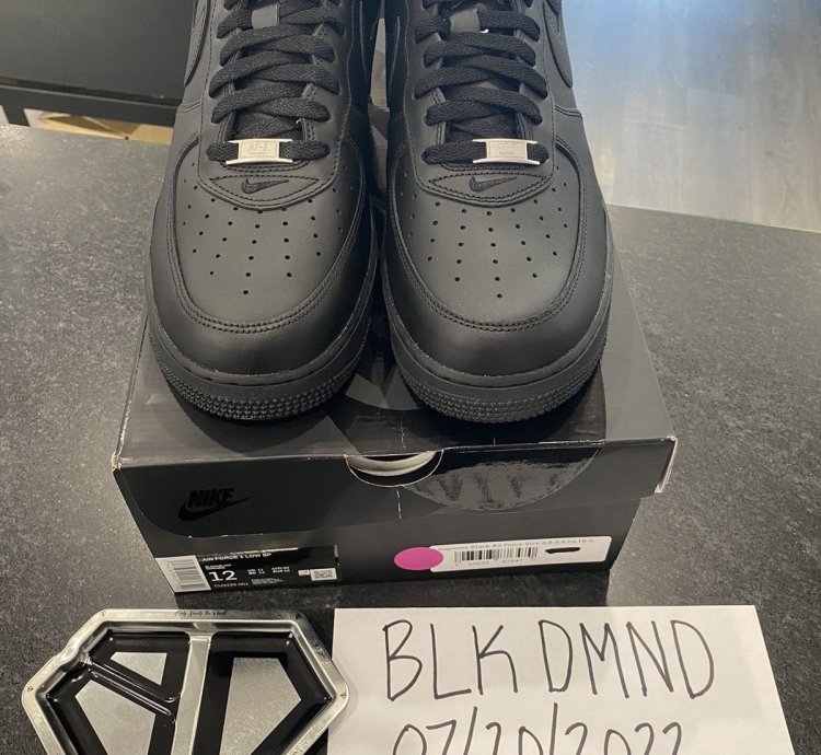 Air Force 1 Low Black Size 12 New Original Box