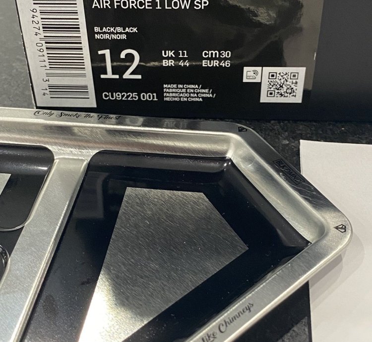 Air Force 1 Low Black Size 12 New Original Box