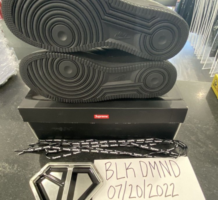 Air Force 1 Low Black Size 12 New Original Box
