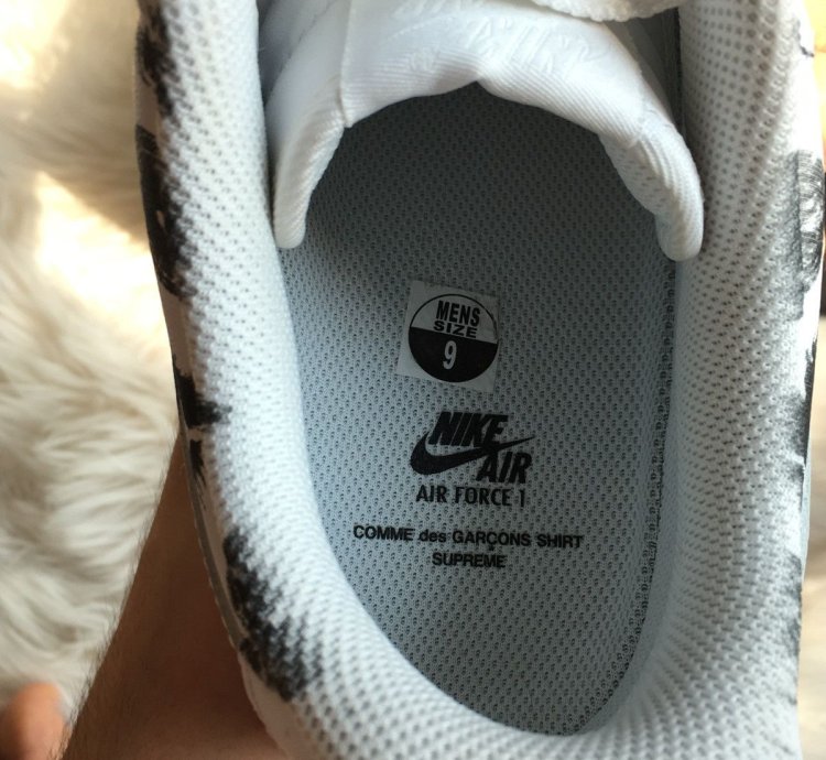 Air Force 1 Low Eyes White Low 2017 Cdg Eyes