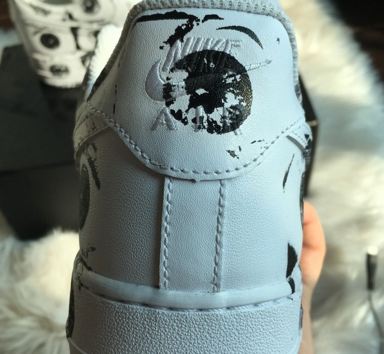 Air Force 1 Low Eyes White Low 2017 Cdg Eyes