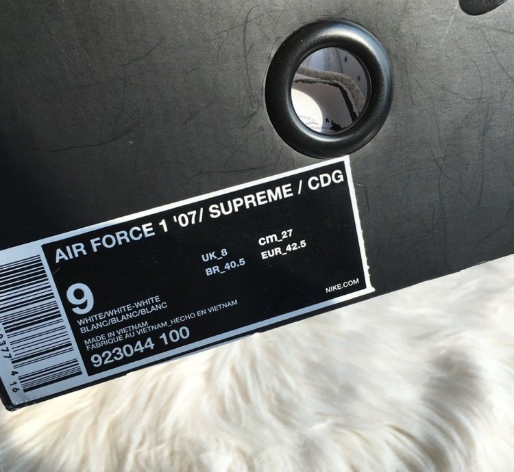 Air Force 1 Low Eyes White Low 2017 Cdg Eyes