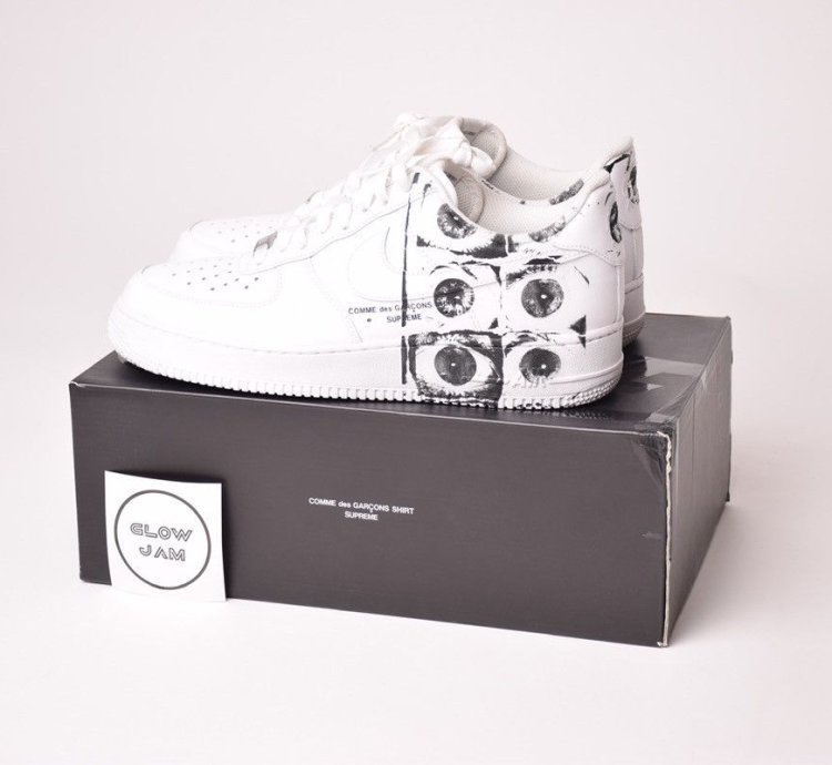 Air Force 1 Low Eyes White Low 2017 Cdg Eyes