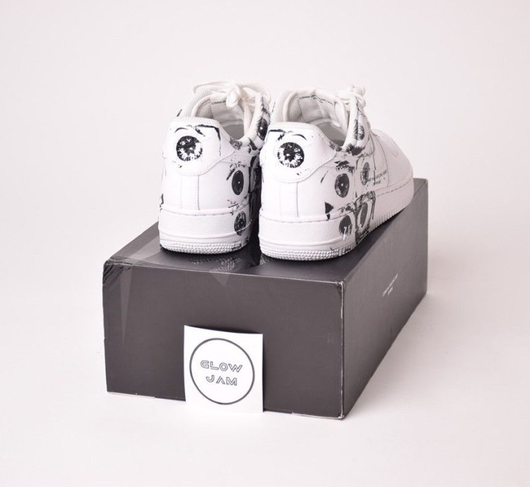 Air Force 1 Low Eyes White Low 2017 Cdg Eyes