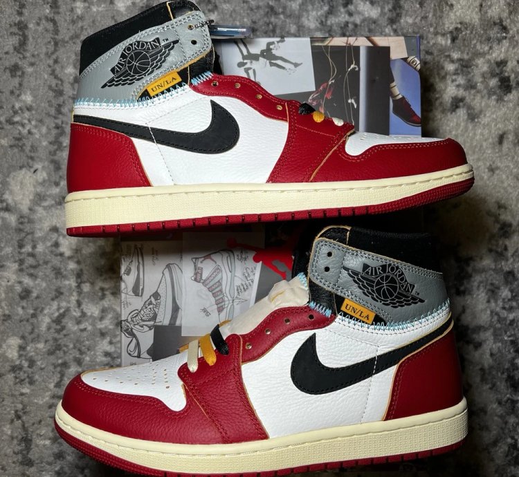 Air Jordan 1 Retro High Og Sp Union La Chicago Shadow