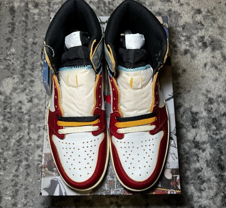 Air Jordan 1 Retro High Og Sp Union La Chicago Shadow