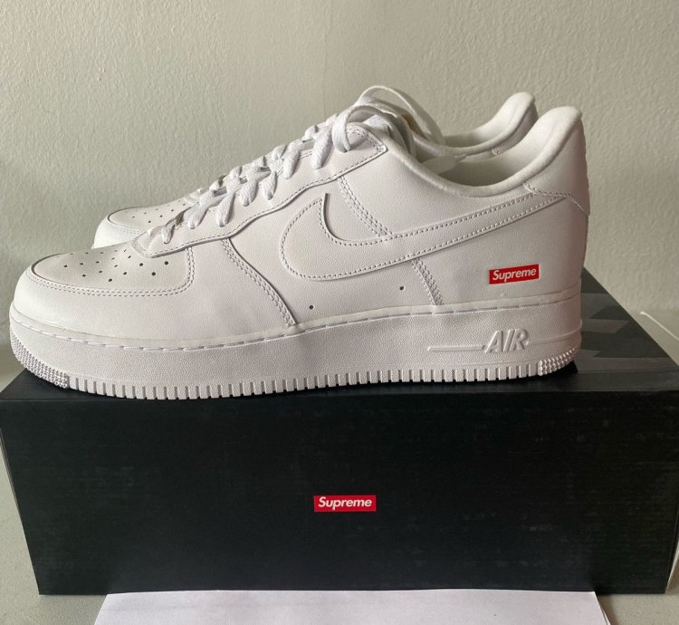 Air Force 1 Low Supreme White Sz 13