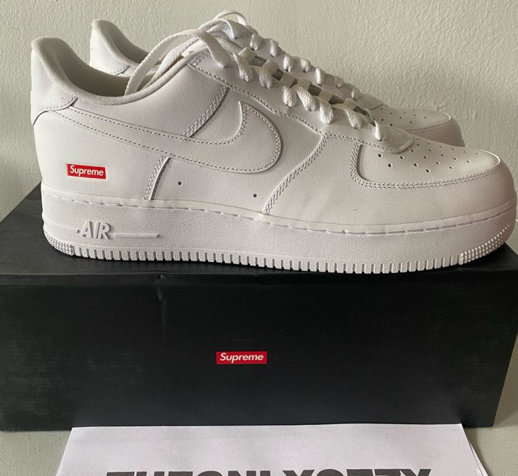 Air Force 1 Low Supreme White Sz 13