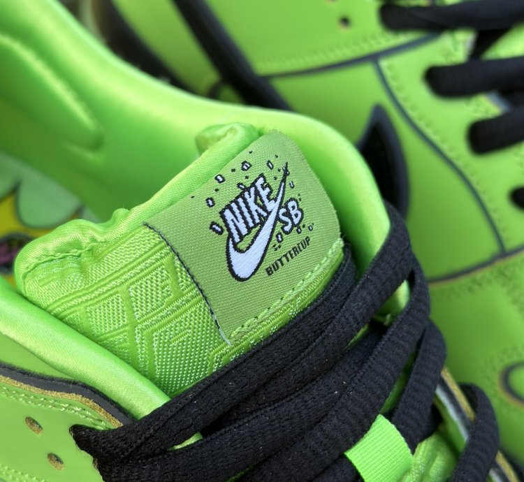 Nike Sb Dunk Low The Powerpuff Girls Green Buttercup Fz8319-3009