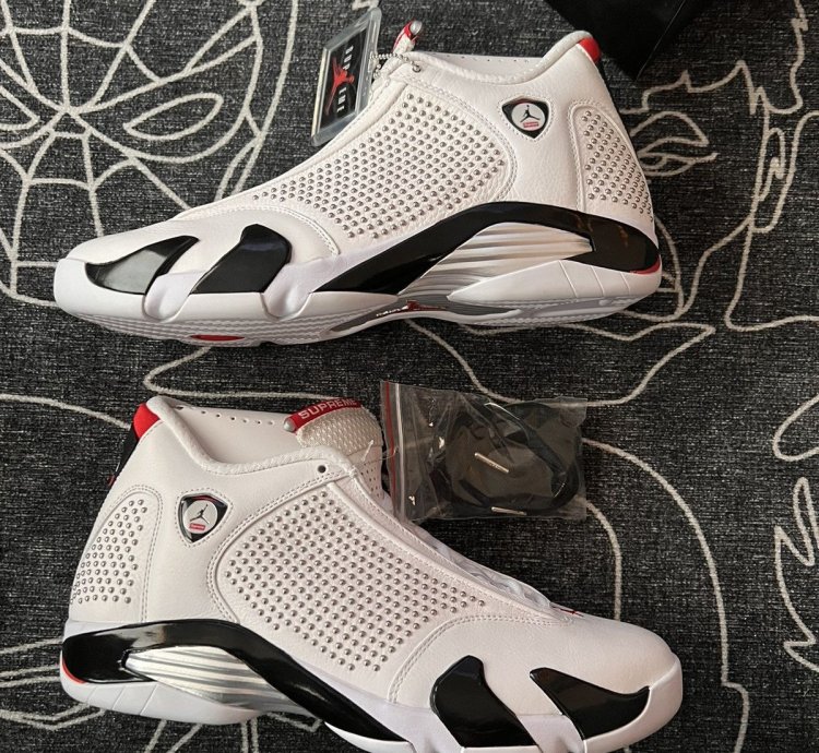 Air Jordan 14 Retro Supreme 2019 Size 12 Ds