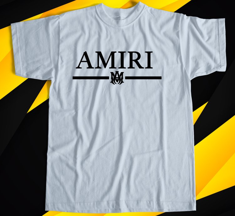 Amiri Core Light Blue T Shirt Size Usa S - 5xl