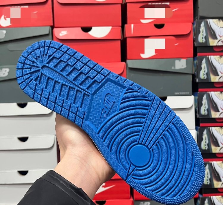Fragment Design X Travis Scott X Air Jordan 1 Retro Low White Royal Blue