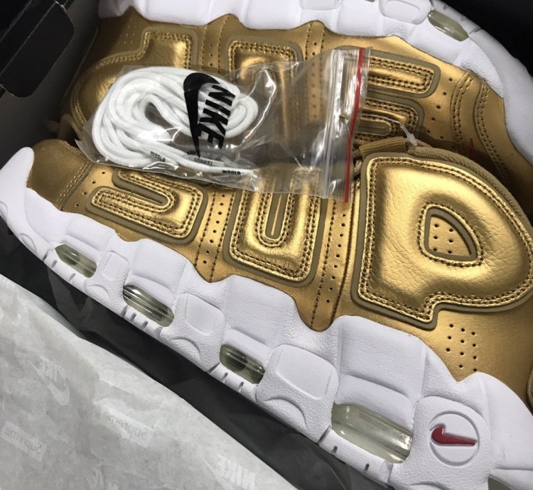 Air More Uptempo Gold High 2017 Suptempo