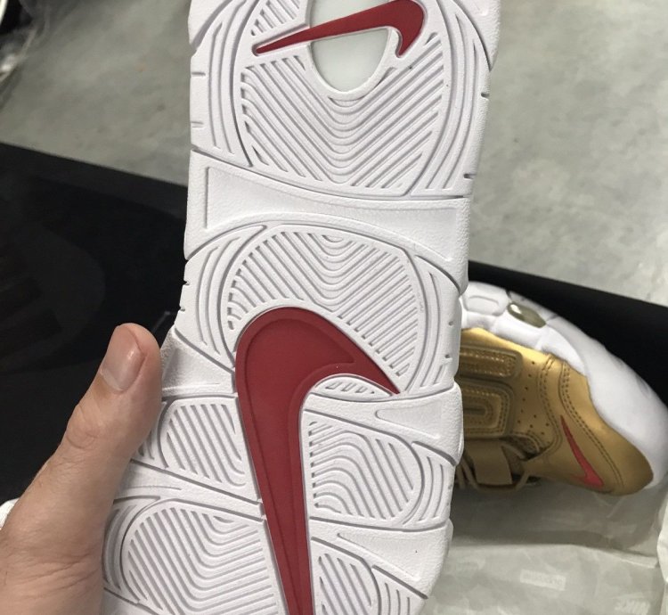 Air More Uptempo Gold High 2017 Suptempo