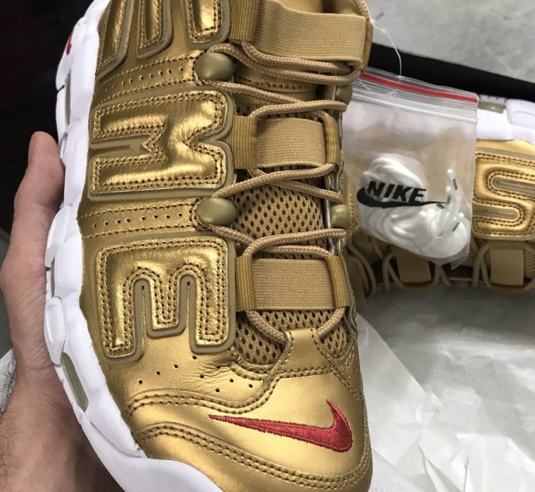 Air More Uptempo Gold High 2017 Suptempo