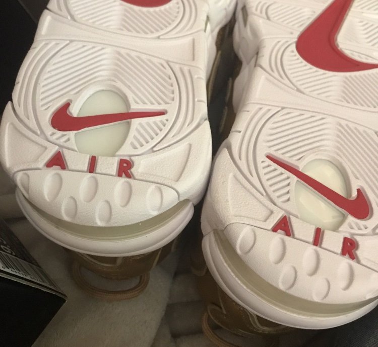 Air More Uptempo Gold High 2017 Suptempo