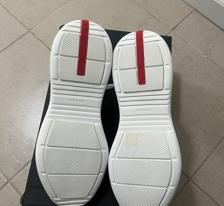 America Cup Prada Sneakers Sz 8 5uk9 5us