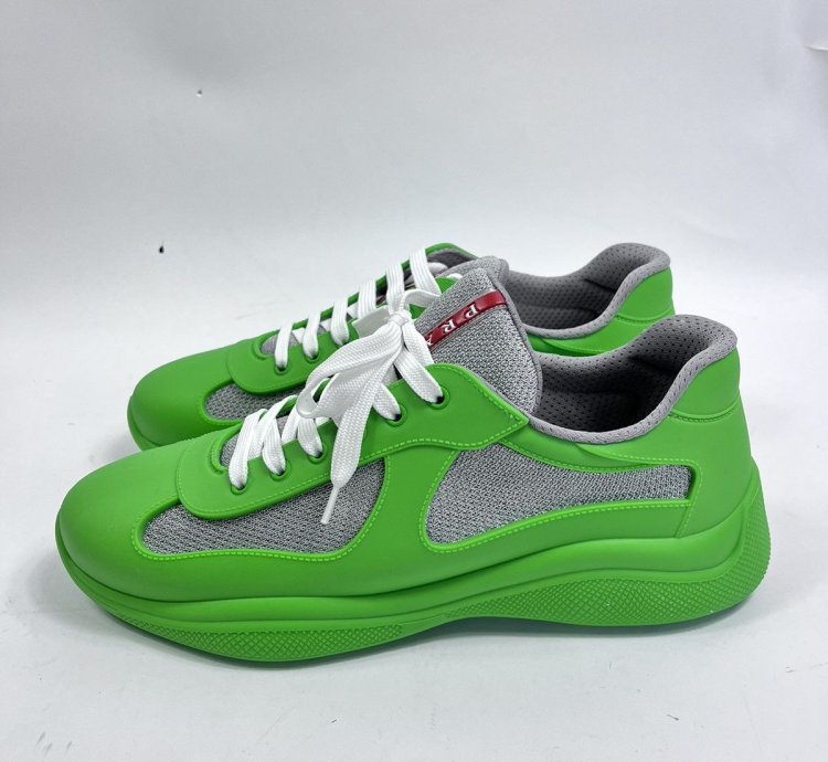America Cup Soft Rubber And Bile Fabric Sneakers