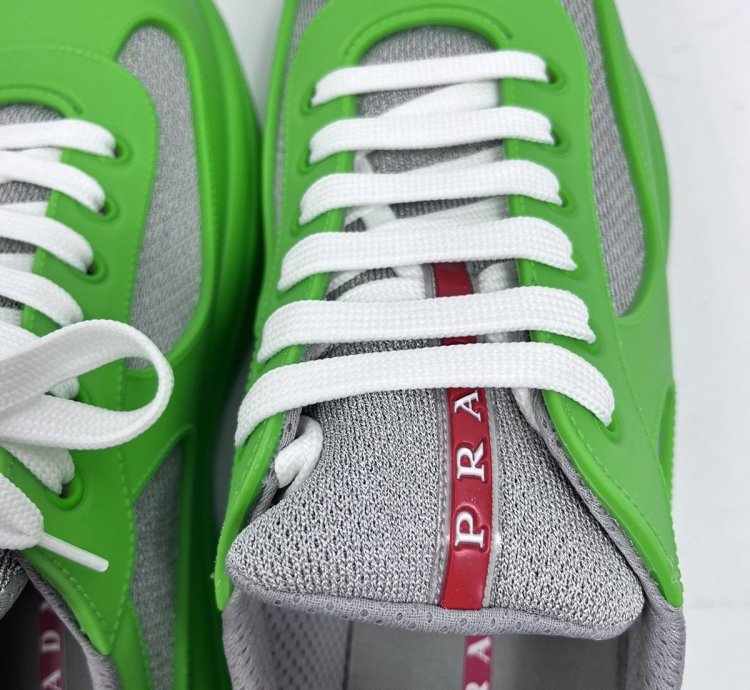 America Cup Soft Rubber And Bile Fabric Sneakers