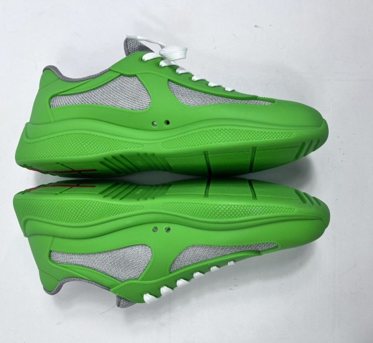 America Cup Soft Rubber And Bile Fabric Sneakers