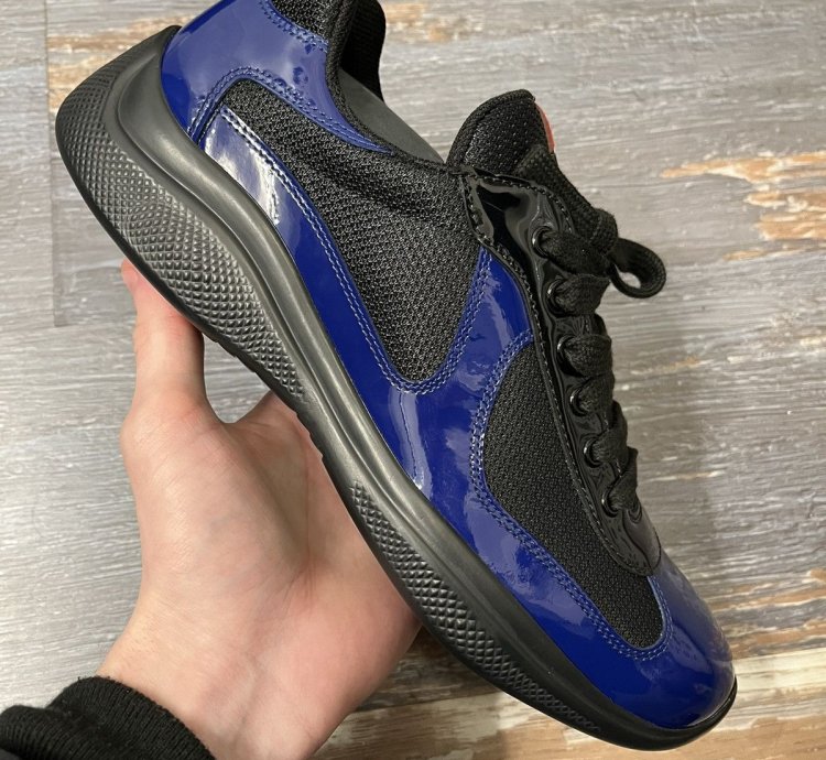 Americas Cup Blue Patent Size 9 5