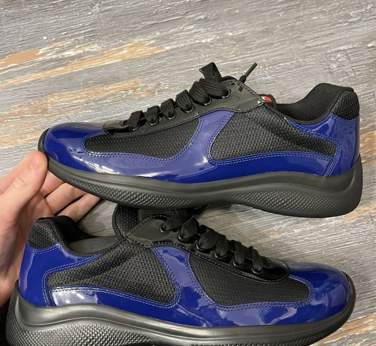 Americas Cup Blue Patent Size 9 5
