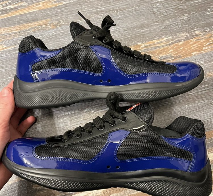 Americas Cup Blue Patent Size 9 5