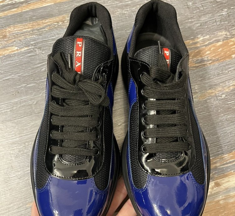 Americas Cup Blue Patent Size 9 5