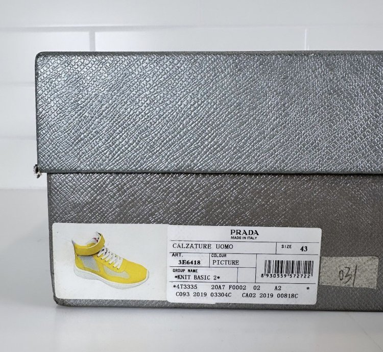 Americas Cup Patent Leather Sneakers