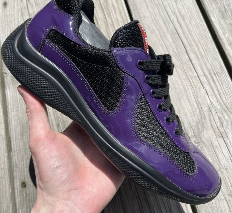 Americas Cup Purple Patent Size 9 5