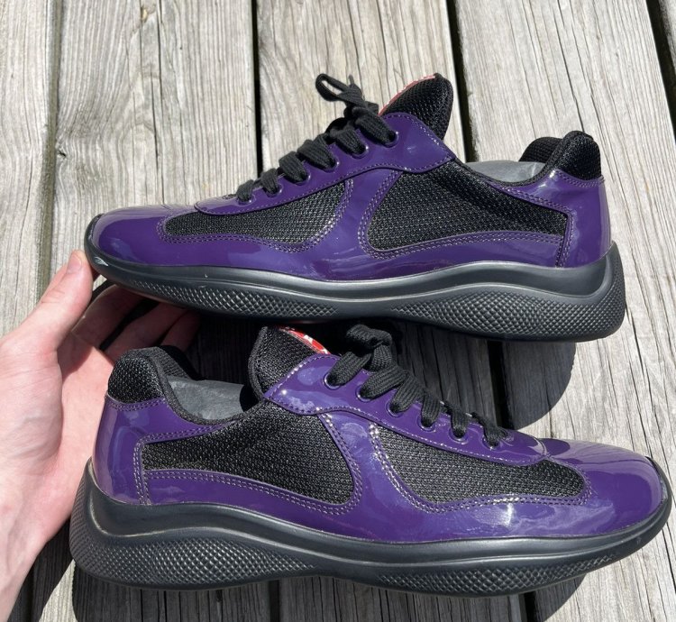 Americas Cup Purple Patent Size 9 5