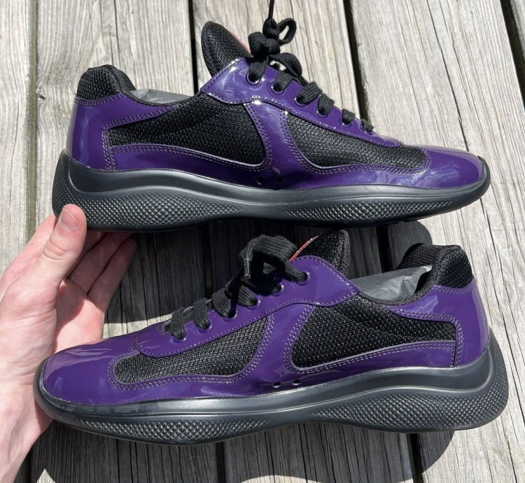 Americas Cup Purple Patent Size 9 5