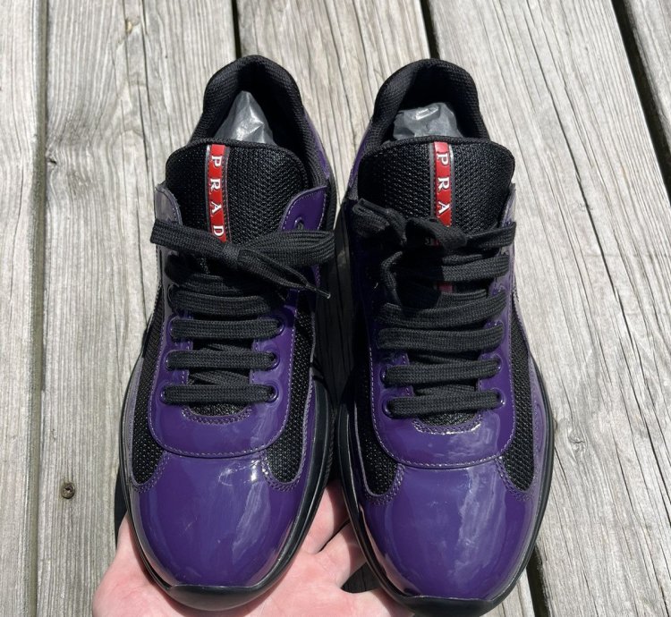 Americas Cup Purple Patent Size 9 5
