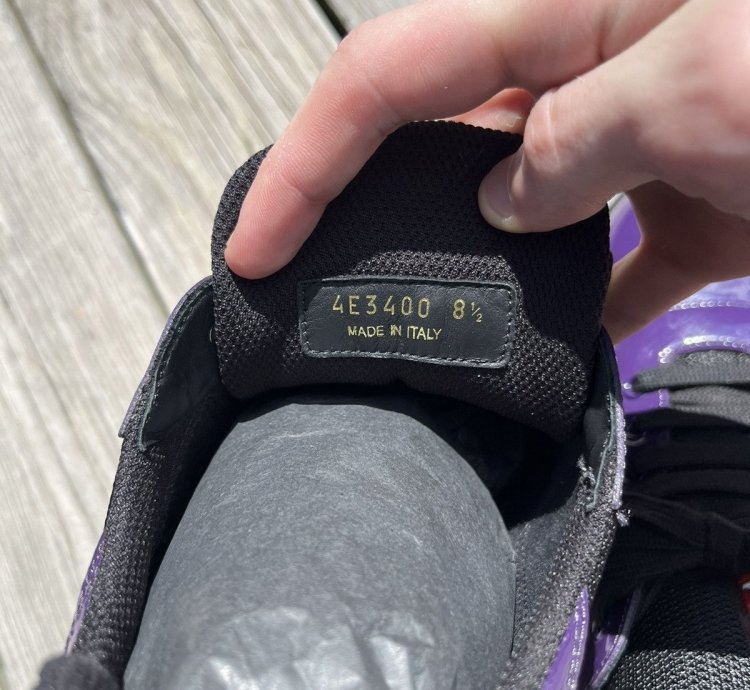 Americas Cup Purple Patent Size 9 5