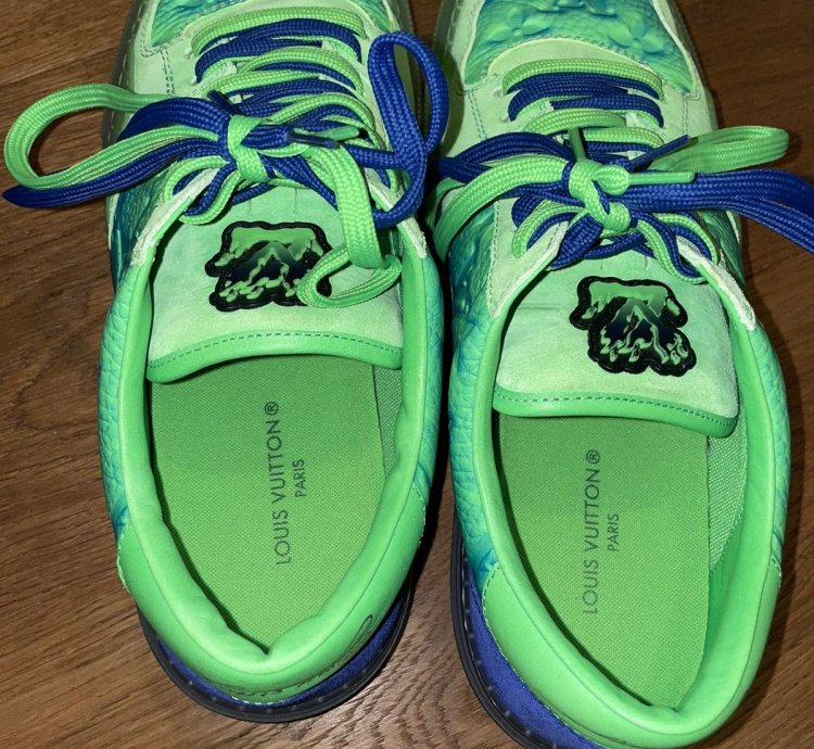 Online Lv Virgil Abloh Illusion Sneaker