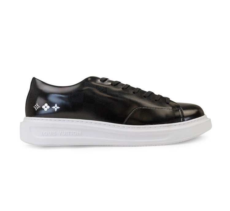 Black Grayglazed Beverly Hills Sneakers