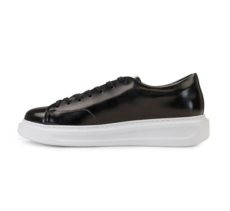 Black Grayglazed Beverly Hills Sneakers