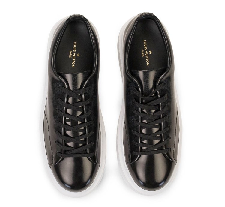 Black Grayglazed Beverly Hills Sneakers