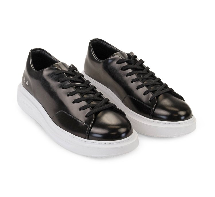 Black Grayglazed Beverly Hills Sneakers