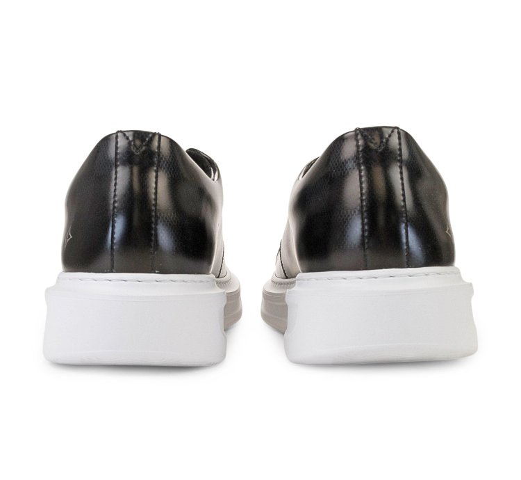 Black Grayglazed Beverly Hills Sneakers