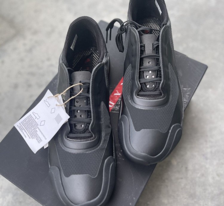 Black Prada Edition Luna Rossa Sneakers