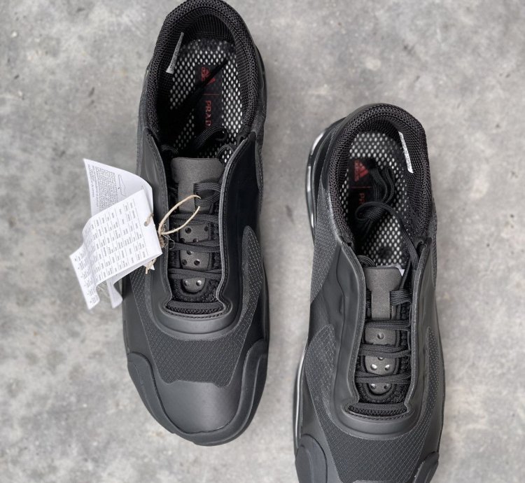 Black Prada Edition Luna Rossa Sneakers