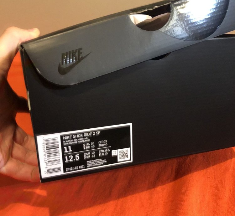 Black Shox Size 11