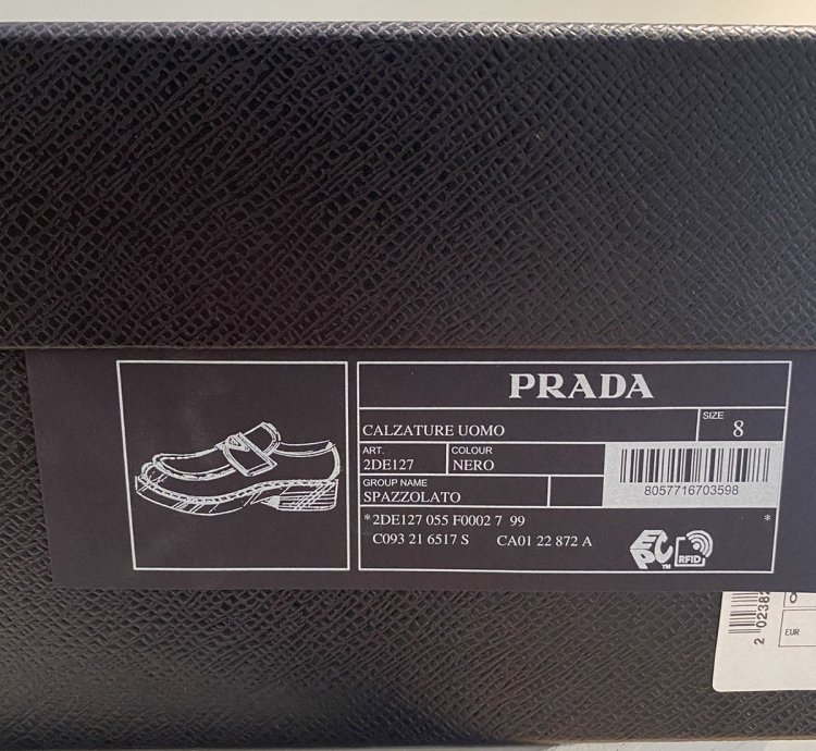 Bnwt Prada Leather Loafers