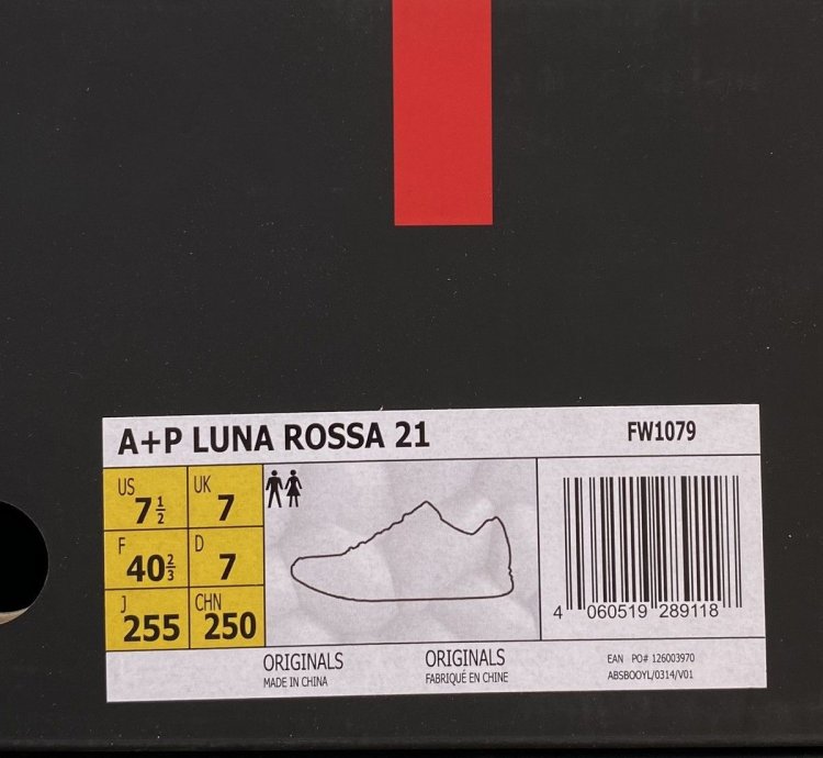 Brand New 690 Adidas Prada Luna Rossa Gunmetal Grey